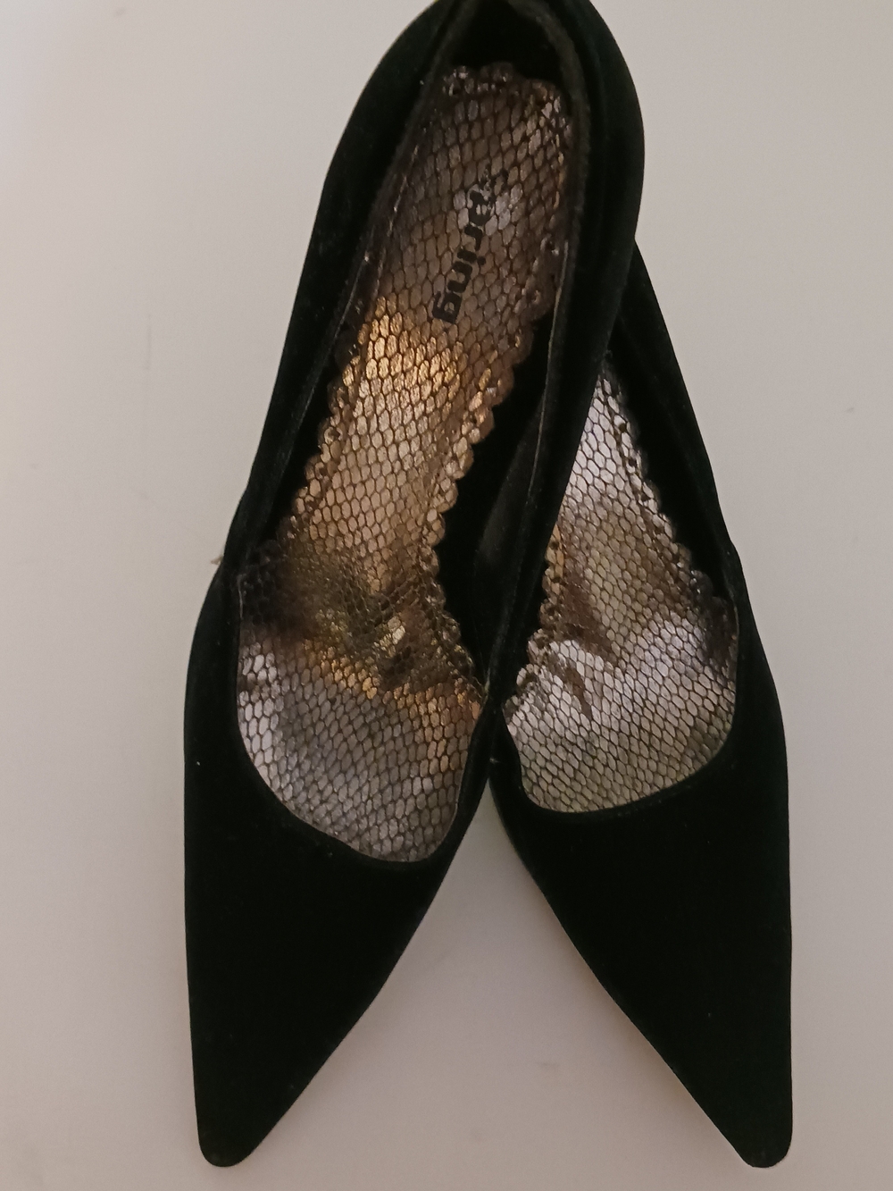 Spring Black Pointed Toe Women's Pumps